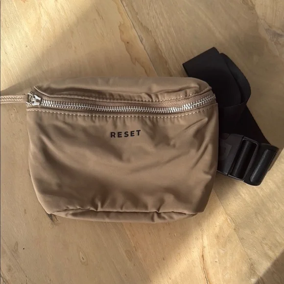 The Reset | Bags | The Reset Tan And Black Belt Bag Minimalist Design ...
